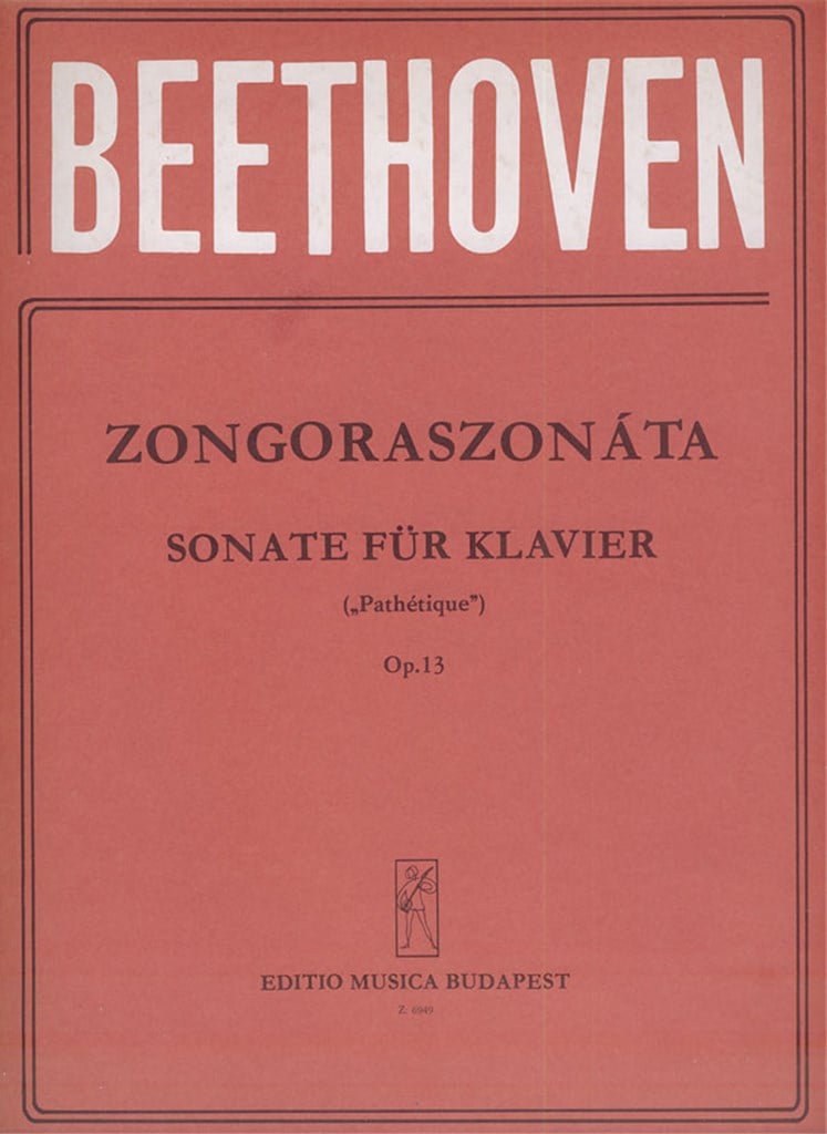 Klaviersonaten in Einzelausgaben op.13 op. 13 c-M